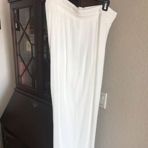 XL Long wide leg fully lined stretchy waist EUC